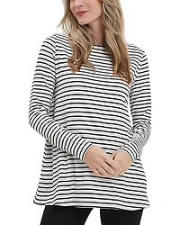 Nom Maternity Boat Neck Tee