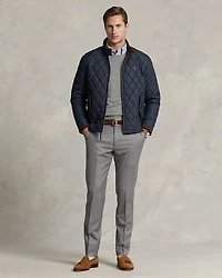 Wool Twill Slim Fit Pants