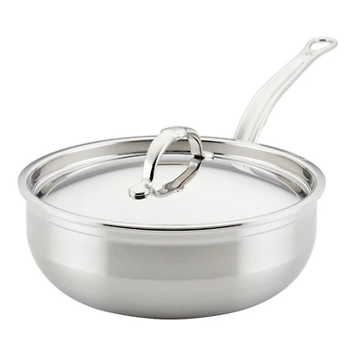 ProBond® Forged 3.5-Quart Professional Clad Stainless Steel Essential Pan with TITUM Nonstick