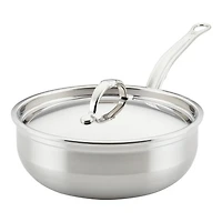 ProBond® Forged 3.5-Quart Professional Clad Stainless Steel Essential Pan with TITUM Nonstick