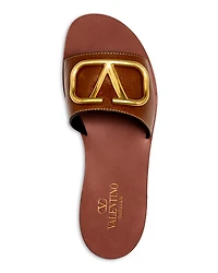 Women's V Logo Slide Sandals