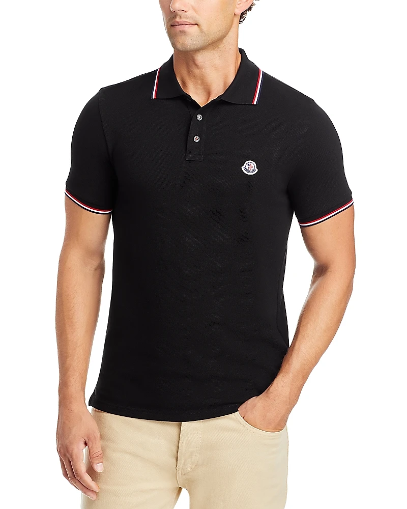 Moncler Cotton Regular Fit Polo Shirt