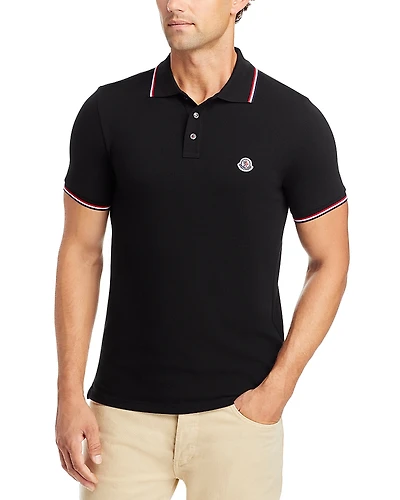 Moncler Cotton Regular Fit Polo Shirt