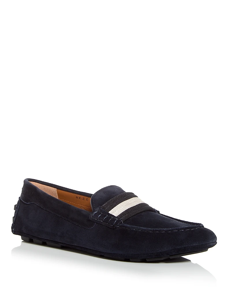 Bally Men's Moc Toe Driver Loafers