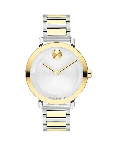 Movado Bold Evolution 2.0 Two Tone Watch, 34mm