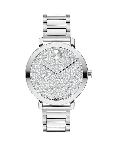 Movado Bold Evolution 2.0 Crystal Dial Watch, 34mm