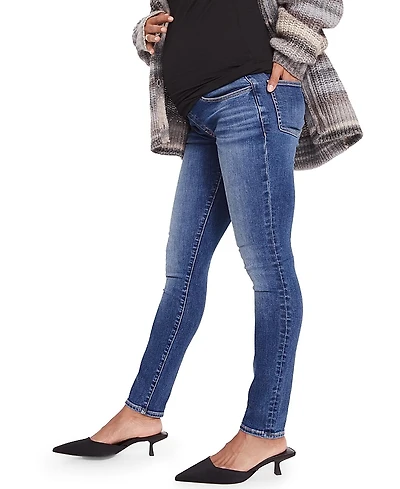 Hatch Collection Over the Bump Slim Maternity Jean