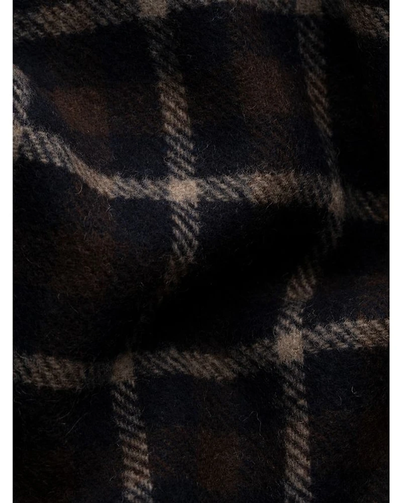 Wool Check Scarf