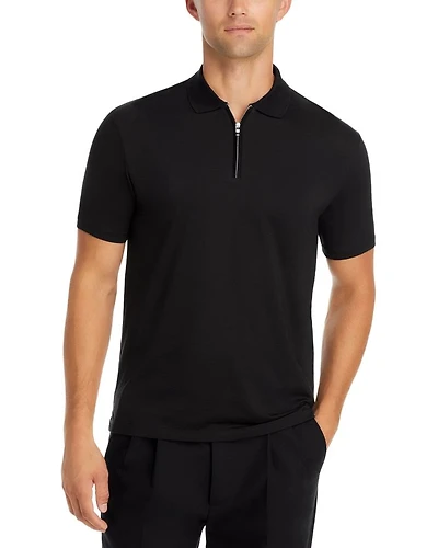 Dekok Quarter Zip Short Sleeve Polo Shirt