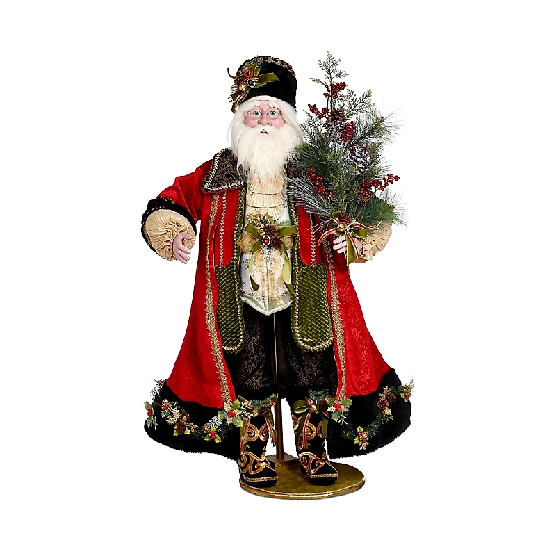 Mark Roberts Santa with Tree