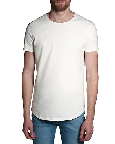 Short Sleeve Stretch Crewneck Tee