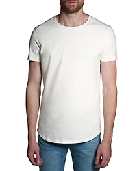 Short Sleeve Stretch Crewneck Tee