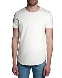 Monfrere Blanc Short Sleeve Stretch Crewneck Tee