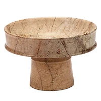 Serax x Kelly Wearstler Dune Brown Marble Footed Bowl
