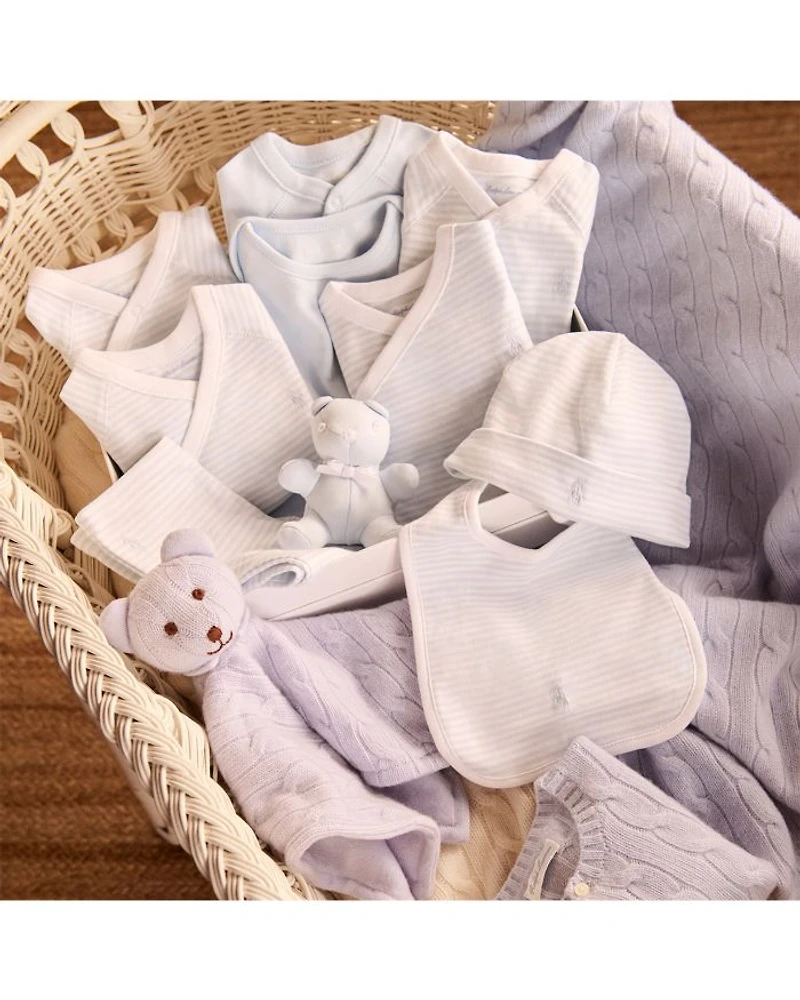 Unisex 11 Piece Organic Cotton Gift Set - Baby