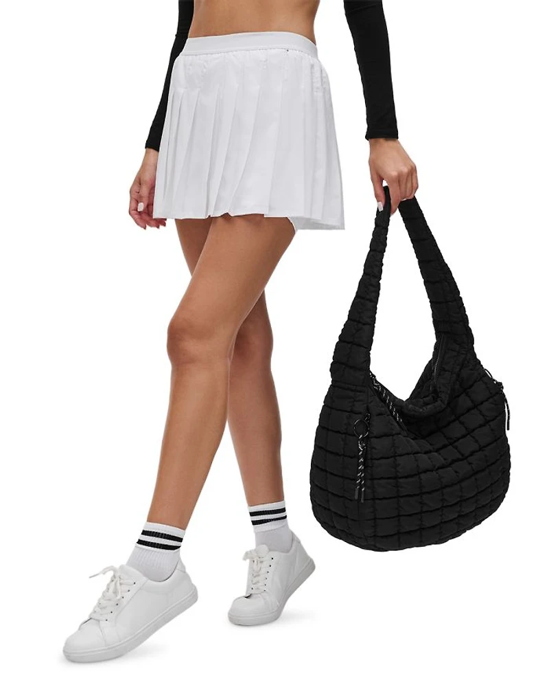 Revive Extra Large Quilted Nylon Hobo