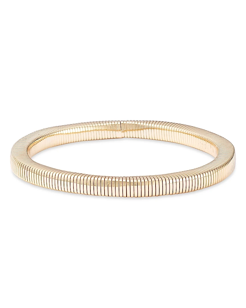 Aqua Snake Chain Stretch Bracelet