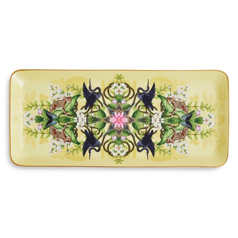 Wonderlust Waterlily Rectangular Sandwich Tray