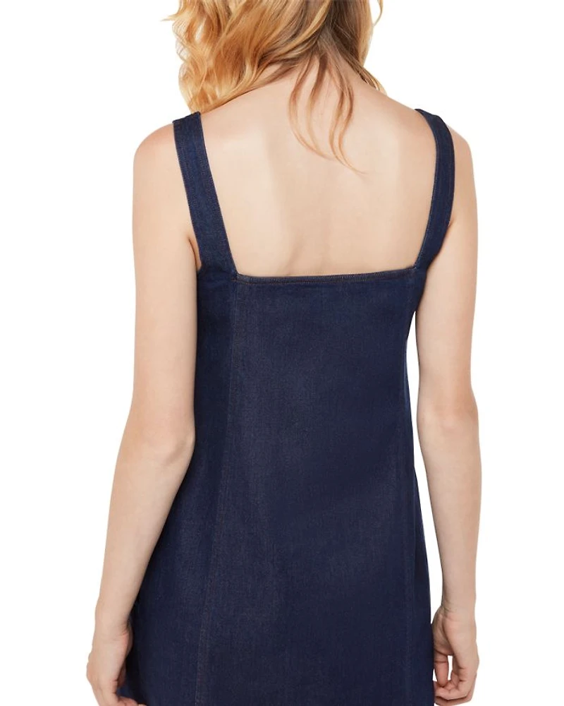 Denim Pinafore Dress