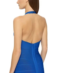 Halter Bandage Gown
