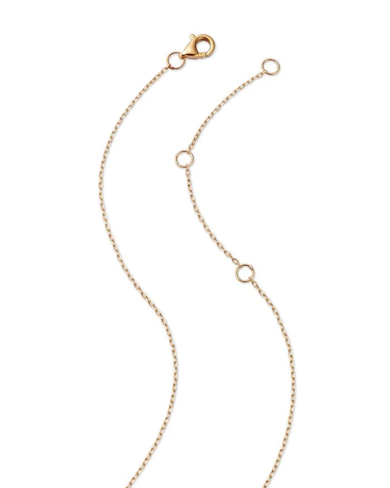 Peridot, Blue Topaz, & Diamond Pendant Necklace in 14K Yellow Gold, 18"
