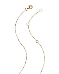 Peridot, Blue Topaz, & Diamond Pendant Necklace in 14K Yellow Gold, 18"