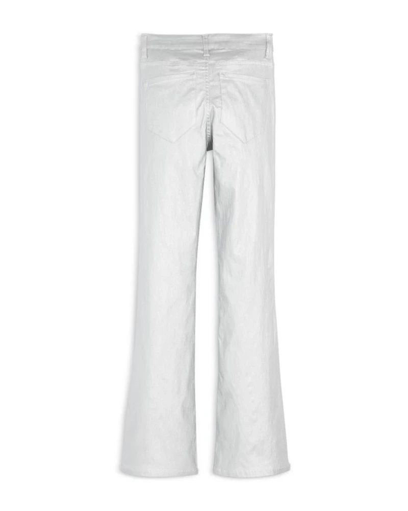 Girls' Jett Coated Metallic Bootcut Pants - Big Kid