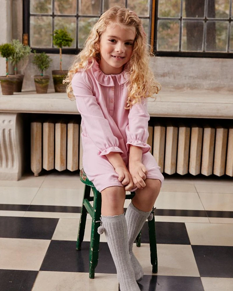 Girls' Pink Flannel Victoria Nightgown - Baby, Little Kid, Big Kid