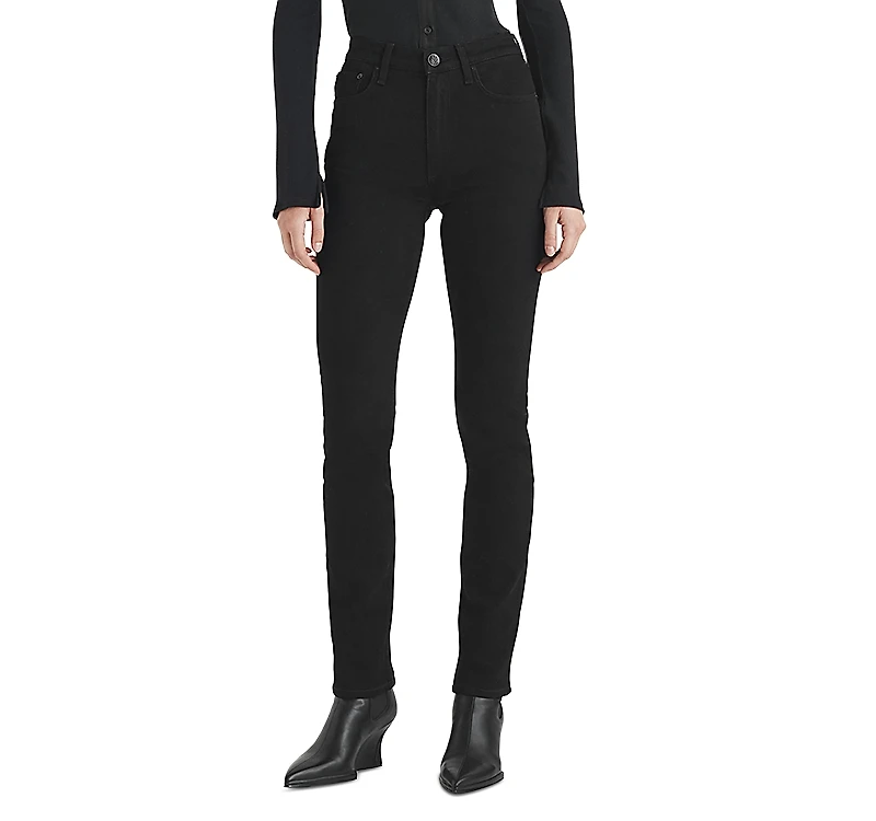 rag & bone Wren High Rise Slim Straight Jeans