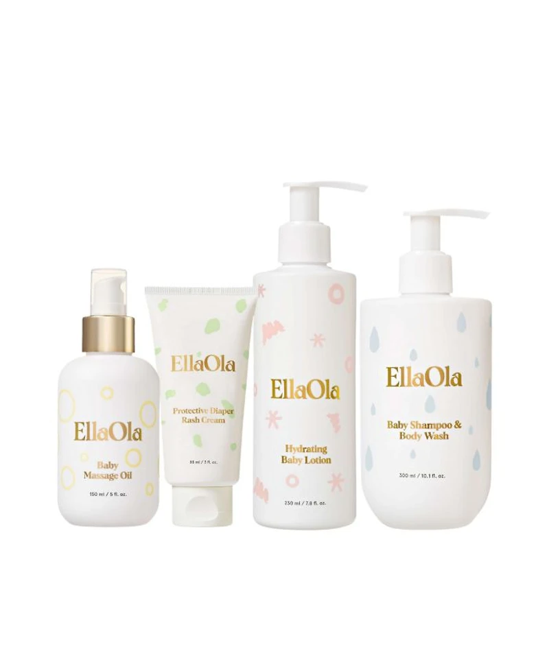 Unisex The Essential Skincare Bundle (4 Pieces) - Baby