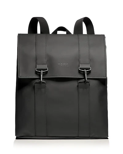 Men's Faux Leather Backpack