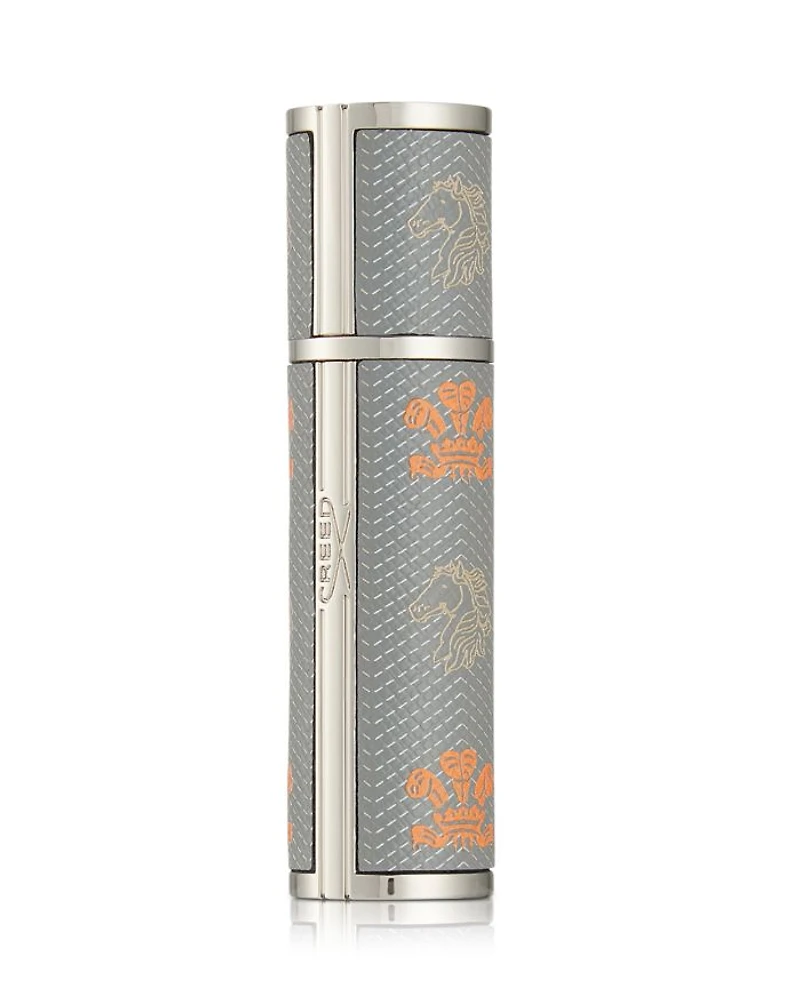 Gray Leather Travel Atomizer 0.16 oz.
