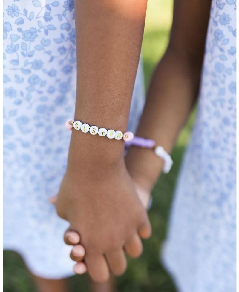 Girls' Sister Bracelet in Pink - Little Kid