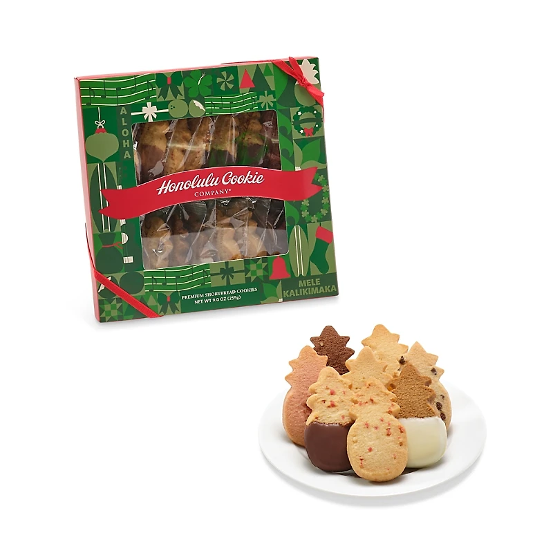 Honolulu Cookie Company Mele Window Medium Gift Box