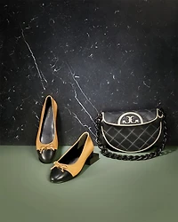Women's Cap-Toe Ballet Flats