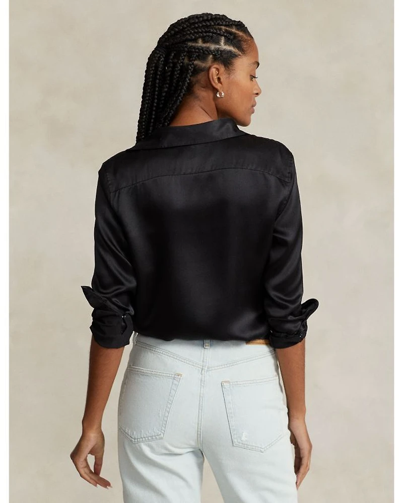 Silk Long Sleeve Shirt