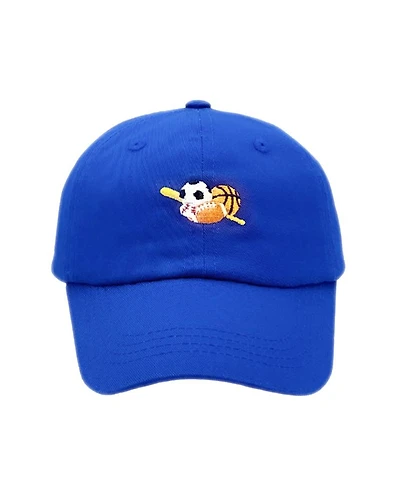 Boys' Sports Baseball Hat in Blue - Little Kid