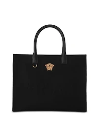 Versace La Medusa Canvas Large Tote Bag