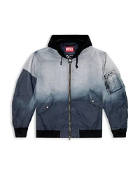 J-Common Hooded Bomber Jacket