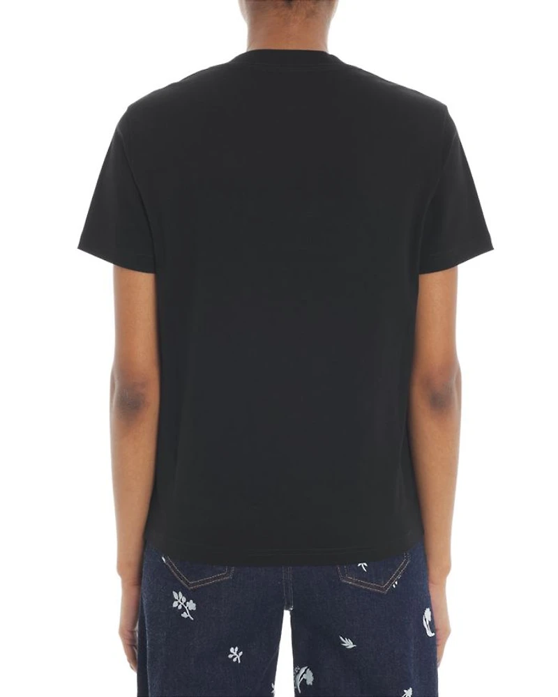 Embroidered Logo Tee