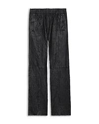 Pacha Crinkle Leather Pants