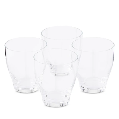 Nambe Vie Double Old-Fashioned Glasses, Set of 4