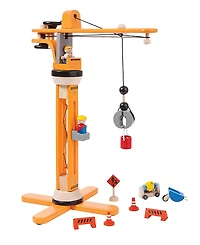 PlanToys Crane Set - Ages 2-4