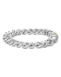 Sterling Silver Anthem Curb Chain Bracelet