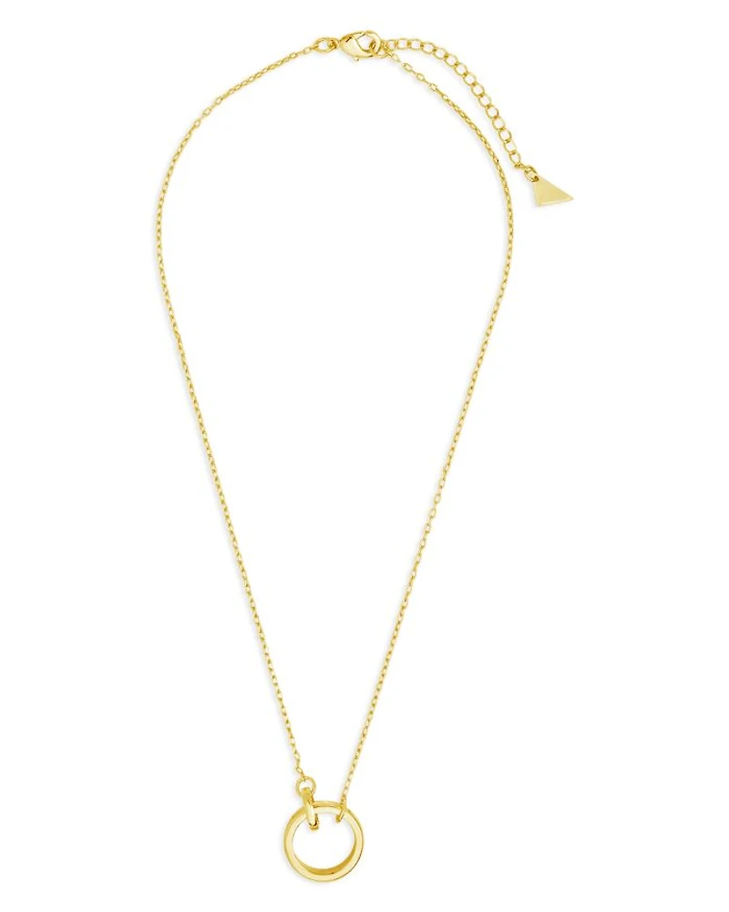 Mishel Interlocking Necklace, 16"