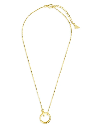 Sterling Forever Mishel Interlocking Necklace
