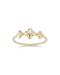 Moon & Meadow 14K Yellow Gold Polished Triple Clover Ring