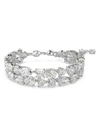 Swarovski Mesmera Mixed Cut Double Row Bracelet