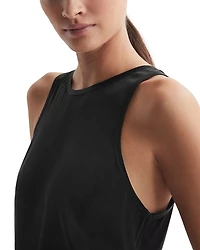 Gene High Neck Sleeveless Top