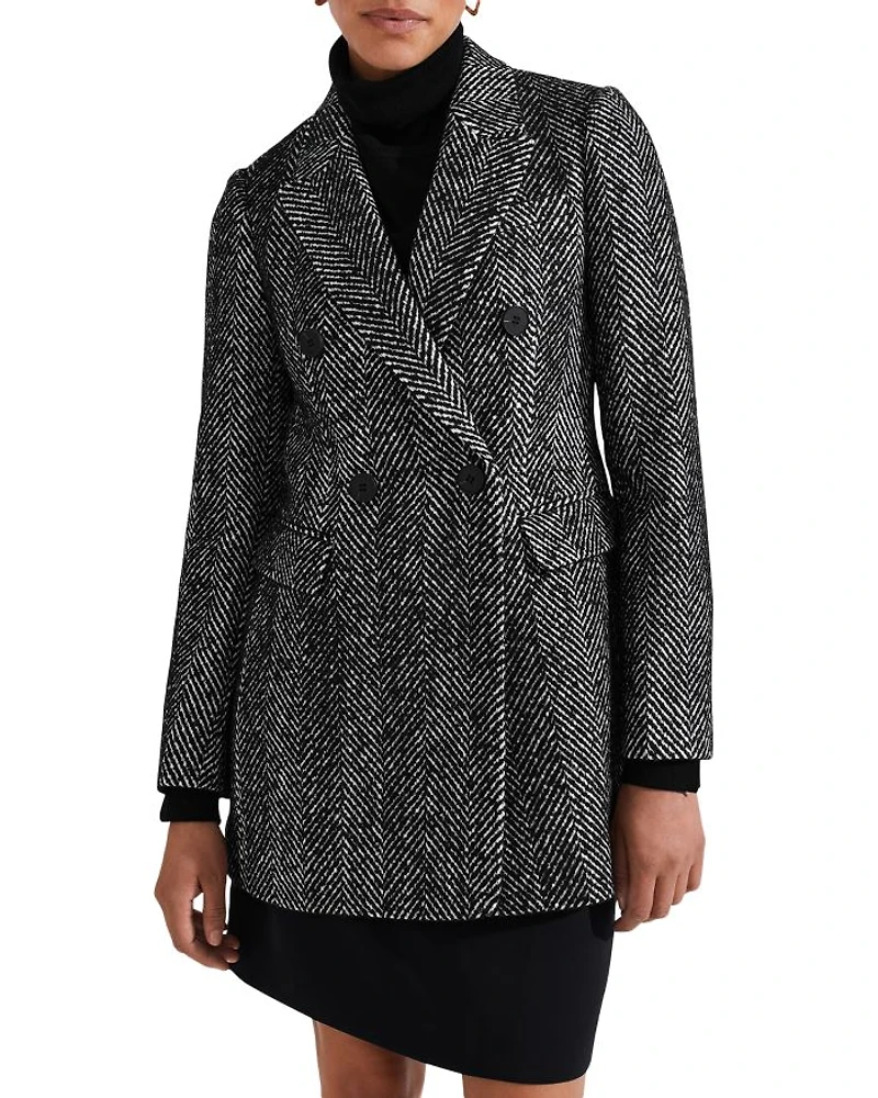 Skye Herringbone Coat